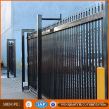 Ornamental Galvanized Steel Metal Fence/High Quality Steel Safety Fence